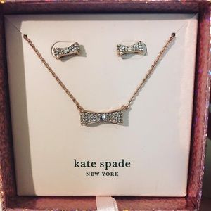 New* Kate spade jewelry set